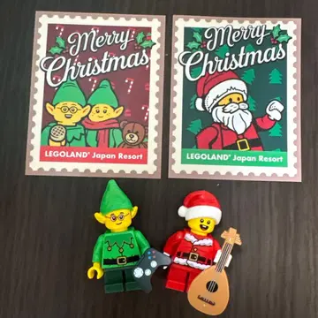 정품 LEGO 미니 피규어 크리스마스