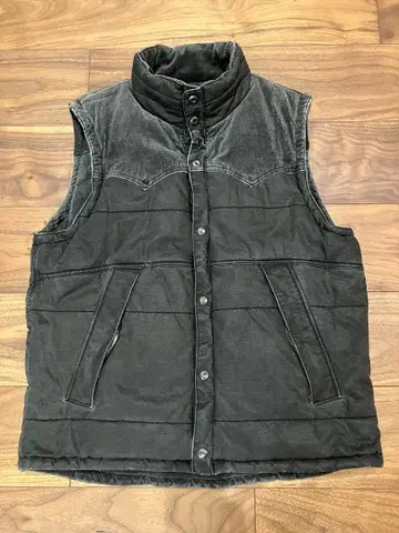 빈티지 다운 베스트 90s 구제 의류