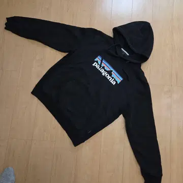 구제 의류 patagonia 블랙 후드티 XXL