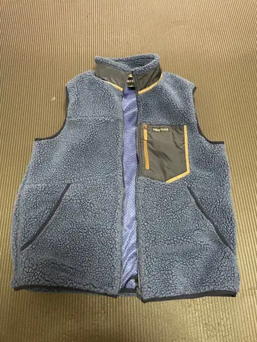 Marmot 플리스 베스트 네이비 브라운 XL