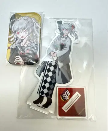 단간론파 헨코야마 페코 대동창회 아크릴 피규어 스퀘어 캔뱃지