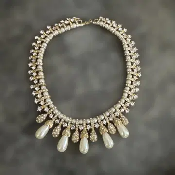 화려한 초커 결혼식 신부 파티 드레스 무대 발표회 스테이지