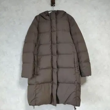 무인양품 다운 코트 라이트 브라운 다운 90%