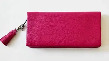 BEAURE 카우 가죽 장지갑 태슬 포함