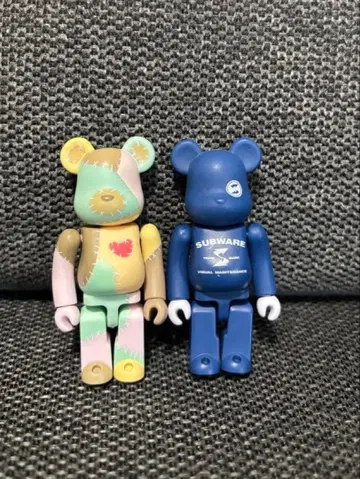 베어브릭 피규어 2체 세트 (시크릿 포함)