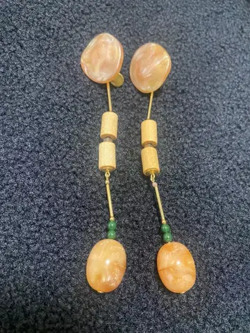 THE Dallas 더달라스 롱 드롭 귀걸이