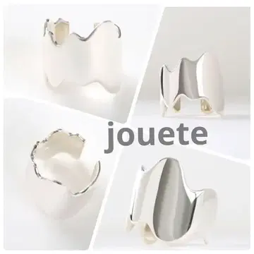 jouete 쥬에테 실버 반지 젠더리스 웨이브 1개