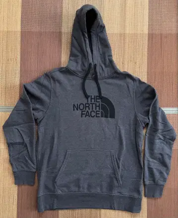 THE NORTH FACE 그레이 후드 부착 후드티