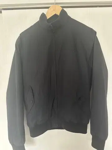 블랙 봄버 자켓