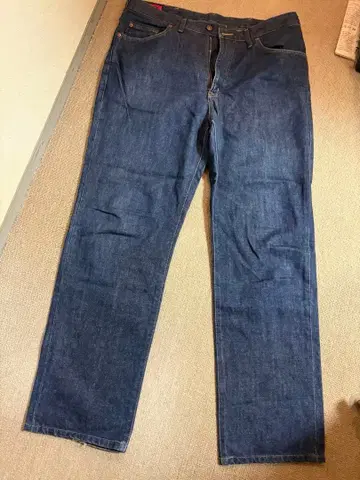 EDWIN 503 다크 블루 데님 38x33 다크 네이비