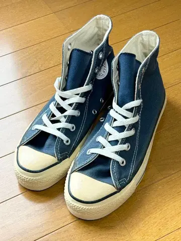 MADE IN USA 컨버스 하이컷 US6 24.5cm 네이비