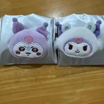 치이카와 산리오 헤어 클립 2개 세트