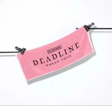 BLACKPINK 페이스 타월 핑크