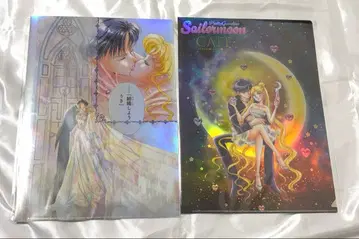 세일러문 카페 오로라 클리어 파일 2장 세트