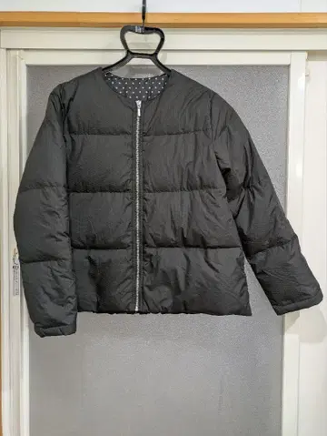 엘리먼트 오브 심플 라이프 노카라 블랙 다운 자켓 L 사이즈