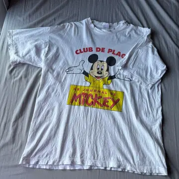 [레어 빈티지] 미키마우스 T셔츠 XL 100% 코튼