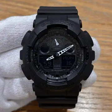 CASIO G-SHOCK GA-100 블랙 배터리 교환 완료 미사용급