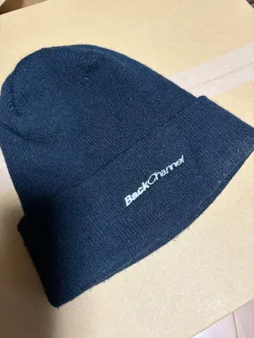 BackChannel 니트 모자 AK 로고 포함 다크 네이비 사이즈 F