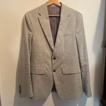 ZARA 그레이 린넨 셋업