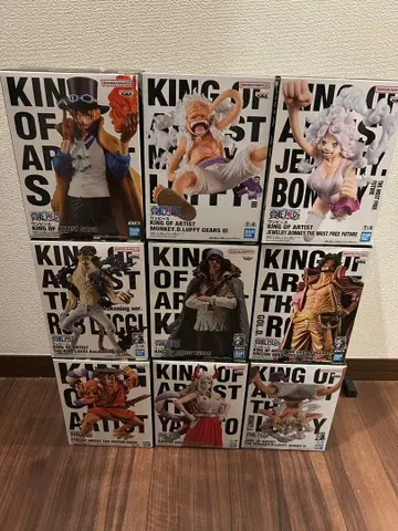 원피스 KING OF ARTIST 피규어 세트