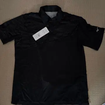 미즈노 피케 셔츠 M 블랙