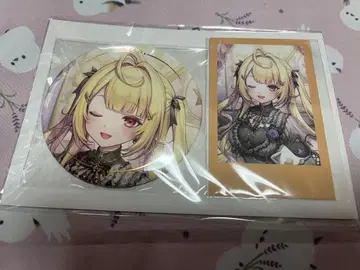 즉시 구매 가능 니지산지 호시카와 사라 생일 폴라로이드 캔뱃지 세트