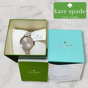 [가동품] 케이트 스페이드 뉴욕 그레이지 실리콘 러버 손목시계