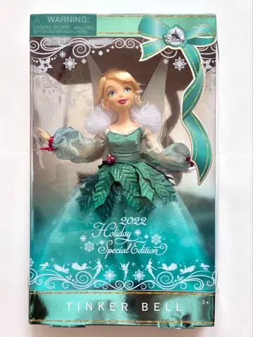 미사용 새상품 팅커벨 2022년 홀리데이 특별판 인형