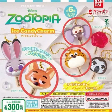 주토피아 아이스캔디 참 3종 세트