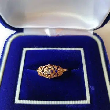 다이아 포함 이탈리아제 반지