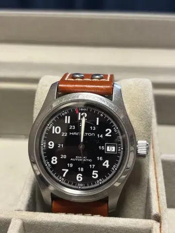 HAMILTON 자동 와인딩 Khaki Automatic 작동 불능품