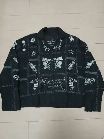 TODAYFUL 자수 패치워크 셔츠