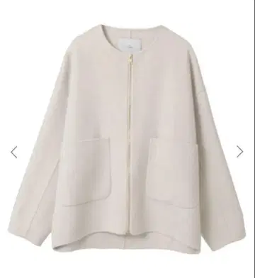 티아라 리버 지퍼 자켓 코트