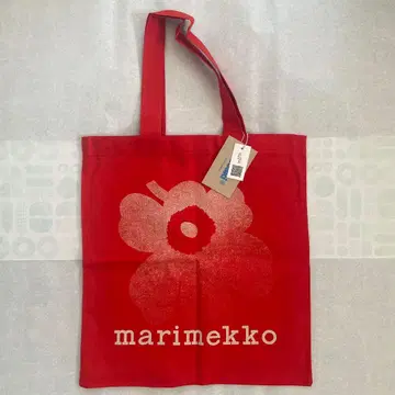 미사용 새상품 마리메꼬 우니코 토트백 레드