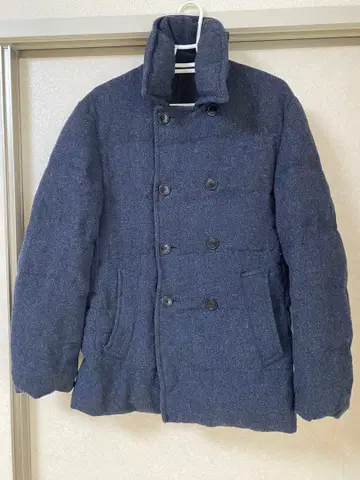 쉽스 다운 자켓 M 네이비