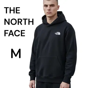 새상품급 THE NORTH FACE 블랙 후드티 M