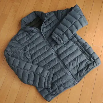 [미사용 새상품 TOPVALU] 라이트 다운 자켓 그레이 LL 사이즈