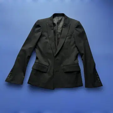 블랙 테일러드 자켓