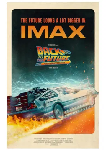 백 투 더 퓨처 IMAX 포스터