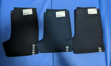 유니클로 스키니핏 치노 2WAY 스트레치 새상품 묶음 판매