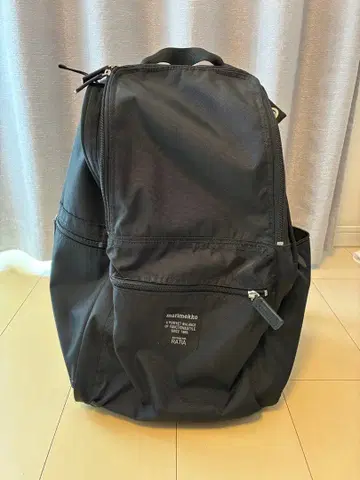 marimekko 블랙 럭색/백팩