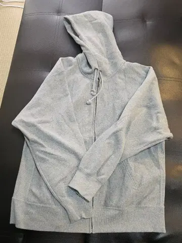 GU 남성용 풀 집업 후드티