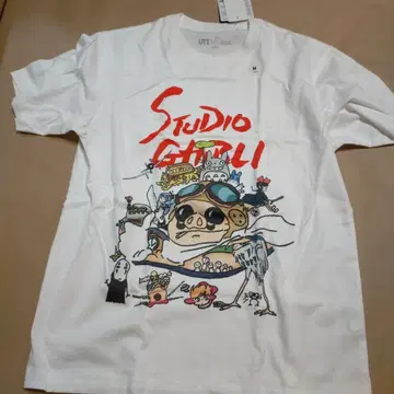 대만 유니클로 티셔츠 지브리 UT 콜라보 해외 M 사이즈