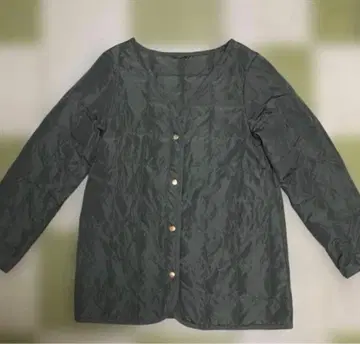 컨디션 최상! Andemiu 그레이 퀼팅 자켓