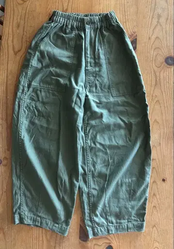 [HARVESTY] 서커스 팬츠 카키 사이즈 1