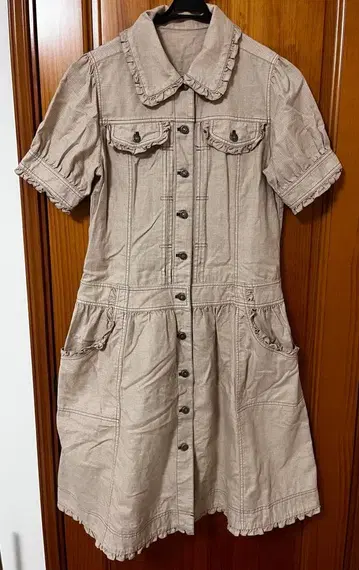 핑크하우스 반팔 원피스