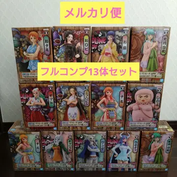 원피스 GRANDLINE LADY 와노쿠니 13체 풀컴프 세트