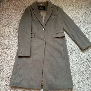 [ SLOBE IENA ] 슬로브 이에나 그레이 체스터 코트 롱