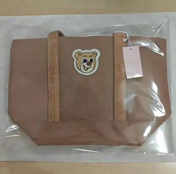 페이러 와펜 토트백 미사용 새상품 올드 테디 베이지