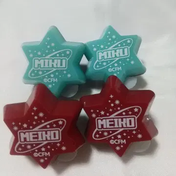 매지컬 미라이 2025 하츠네 미쿠 MEIKO 링 라이트 각 2개